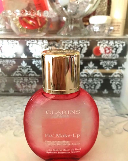 フィックス メイクアップ/CLARINS/ミスト状化粧水を使ったクチコミ(1枚目)