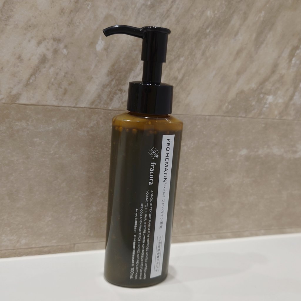 プロヘマチン原液 ヒト幹細胞培養エキス＋/fracora/洗い流すヘアトリートメントを使ったクチコミ（2枚目）