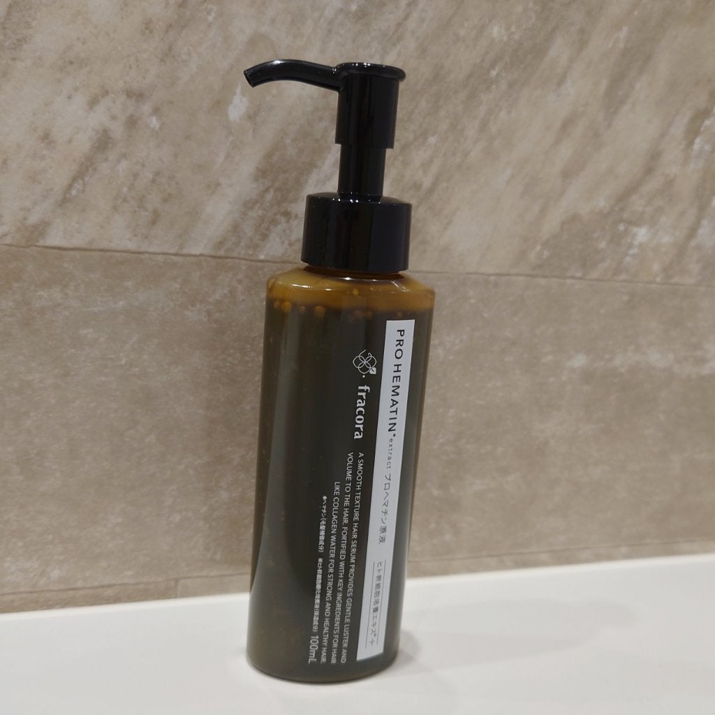 プロヘマチン原液 ヒト幹細胞培養エキス+/fracora/洗い流すヘアトリートメントを使ったクチコミ(2枚目)