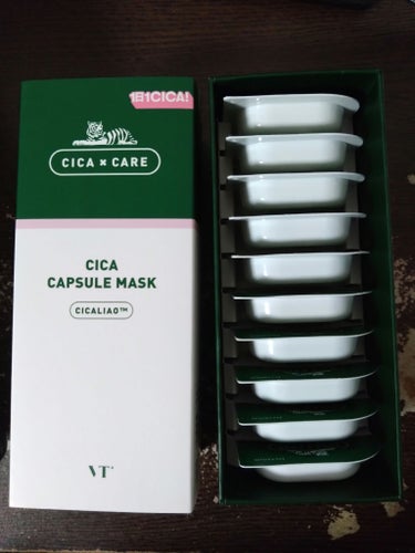 VT CICA カプセルマスクのクチコミ「

【使った商品】VT　CIKA カプセルマスク 

【商品の特徴】毛穴の汚れと皮脂を吸着。ゆ.....」（2枚目）