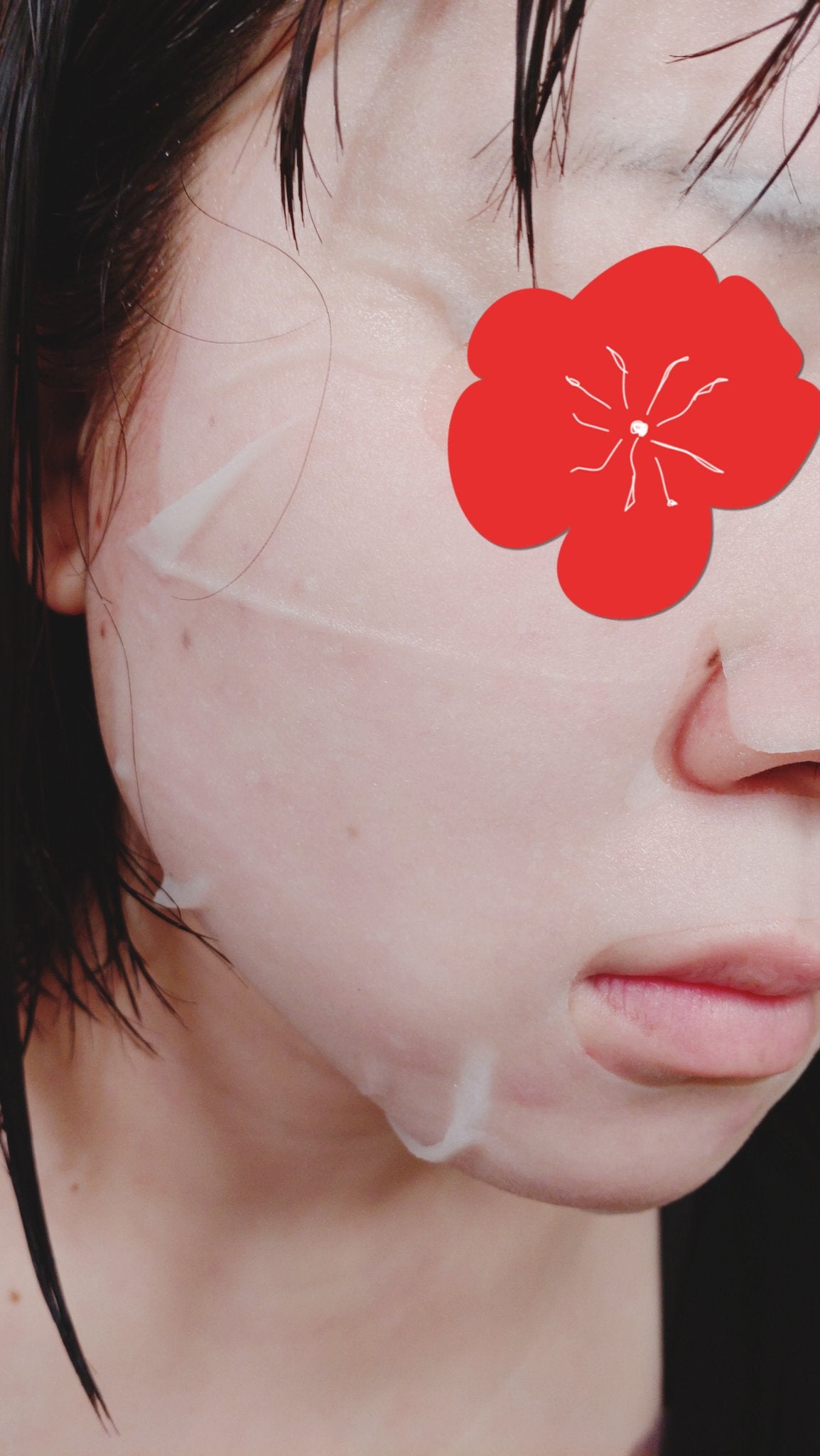 3番 すべすべキメケアシートマスク/numbuzin/シートマスク・パックを使ったクチコミ(2枚目)