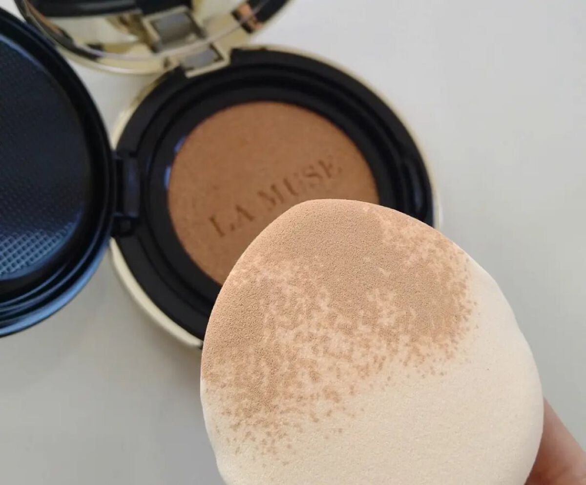 CORRECT CARE COMPLETE CC CUSHION/ラミューズ/クッションファンデーションを使ったクチコミ(2枚目)