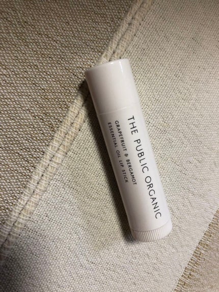 オーガニック認証 精油リップスティック スーパーポジティブ ライズ/THE PUBLIC ORGANIC/リップクリームを使ったクチコミ(1枚目)