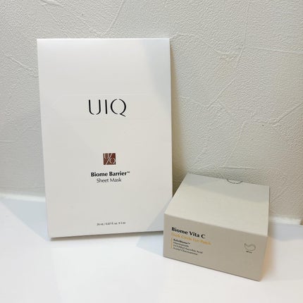 バイオームバリアシートマスク/UIQ/シートマスク・パックを使ったクチコミ(1枚目)