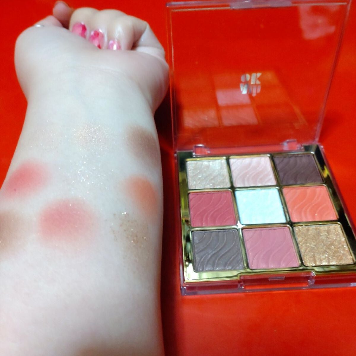 ソフトクレイビームアイシャドウパレット/AMIOK/ジェル・クリームアイシャドウを使ったクチコミ(7枚目)
