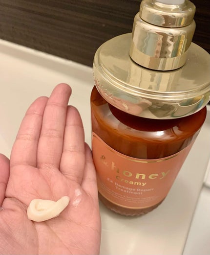 Creamy EXダメージリペアシャンプー1.0/ヘアトリートメント2.0/&honey/市販シャンプーを使ったクチコミ(4枚目)