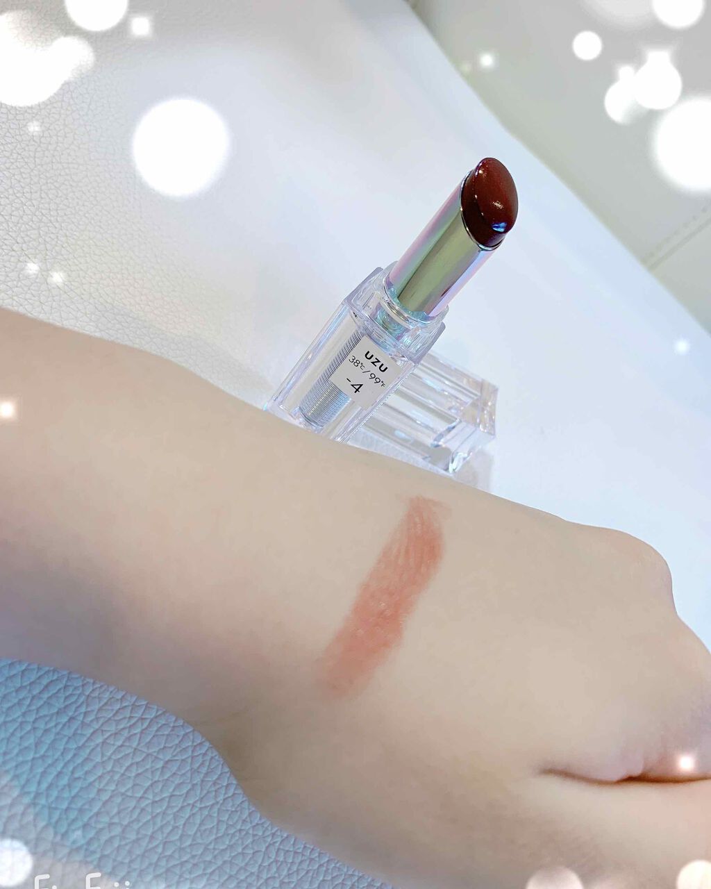  38°C / 99°F Lipstick <TOKYO>/UZU BY FLOWFUSHI/口紅を使ったクチコミ（2枚目）