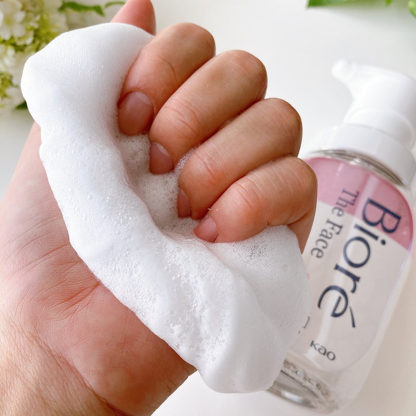 ビオレ ザフェイス 泡洗顔料 ディープモイスト/ビオレ/泡洗顔を使ったクチコミ(3枚目)