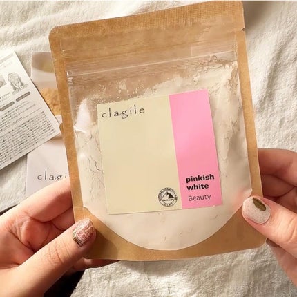 clargile pinkish White/clargile/洗い流すパック・マスクを使ったクチコミ(5枚目)