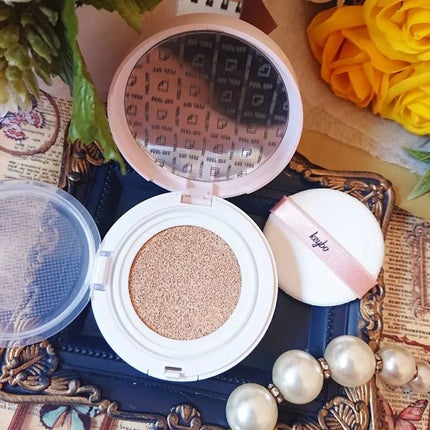 F5 リフレッシュクッション/keybo/クッションファンデーションを使ったクチコミ(4枚目)