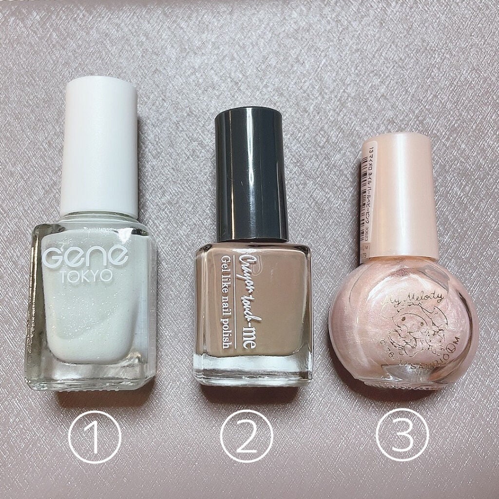 サンリオネイル/DAISO/マニキュアを使ったクチコミ(3枚目)