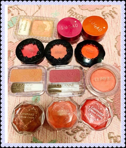 グロウフルールチークス/キャンメイク/パウダーチークを使ったクチコミ(4枚目)