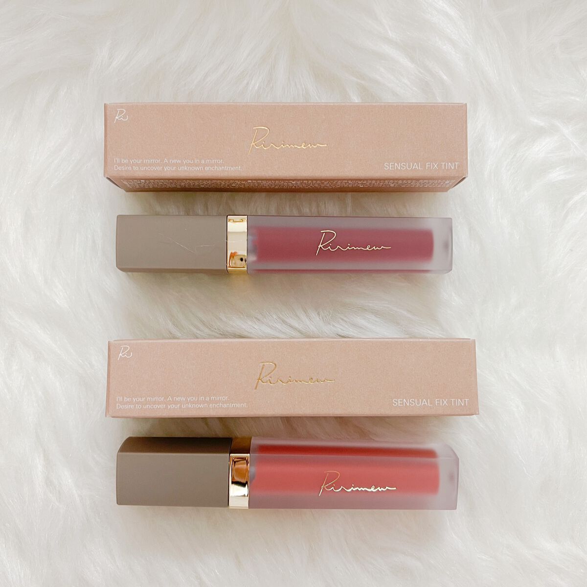センシュアルフィックスティント/Ririmew/リップティントを使ったクチコミ(1枚目)