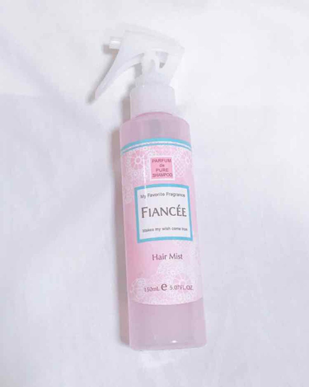 フレグランスヘアミスト ピュアシャンプーの香り/フィアンセ/ヘアミストを使ったクチコミ（2枚目）