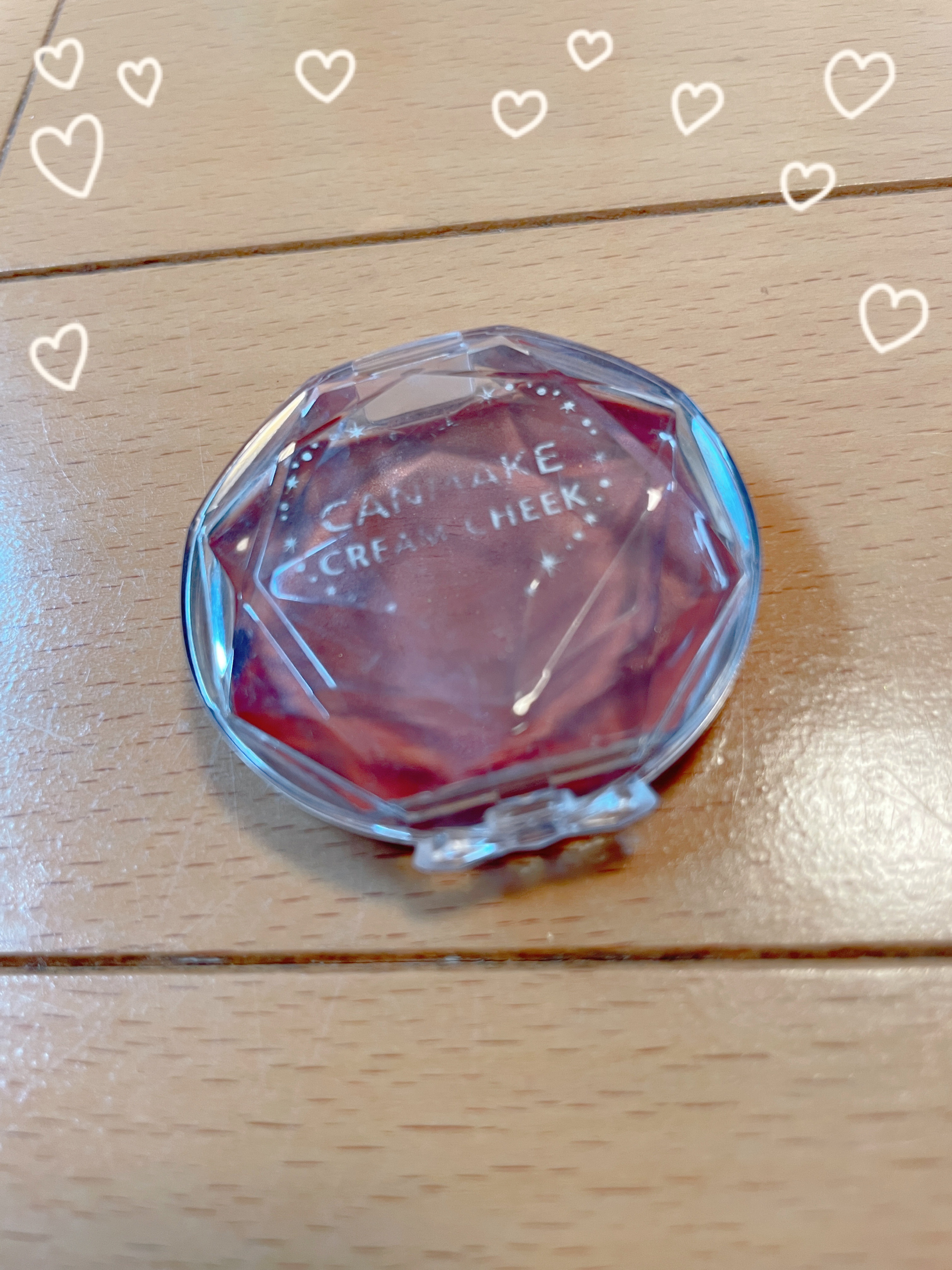 クリームチーク/キャンメイク/ジェル・クリームチークを使ったクチコミ（1枚目）