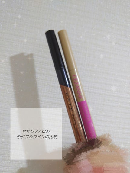 ダブルラインエキスパート/KATE/リキッドアイライナーを使ったクチコミ(1枚目)