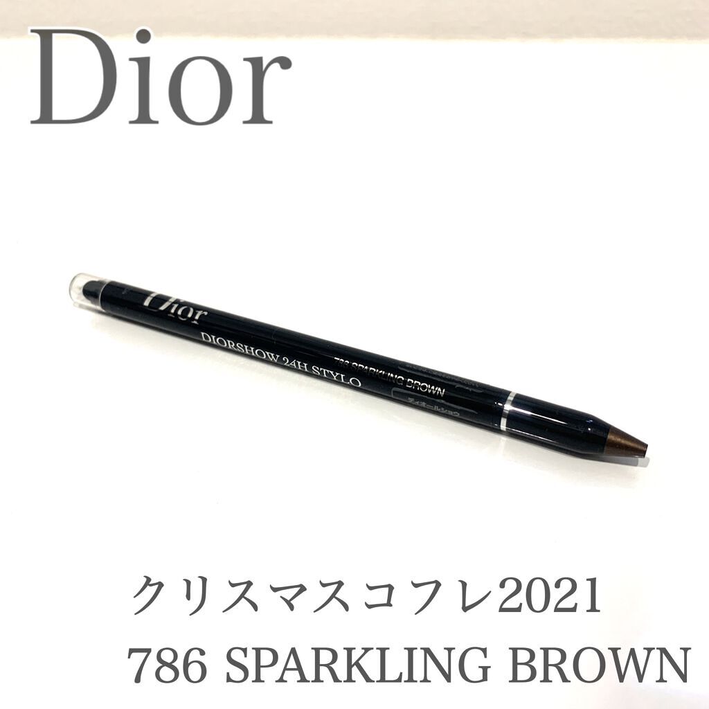 ディオールショウ 24H スティロ ウォータープルーフ/Dior/ペンシルアイライナーを使ったクチコミ(1枚目)