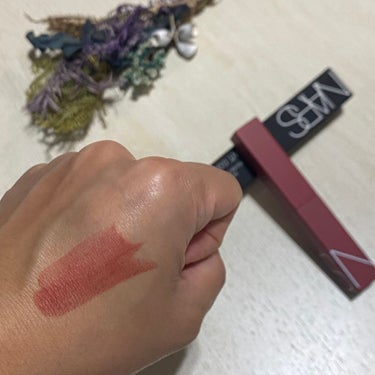 パワーマット リップスティック 135 ブリックレッド/NARS/口紅を使ったクチコミ（3枚目）