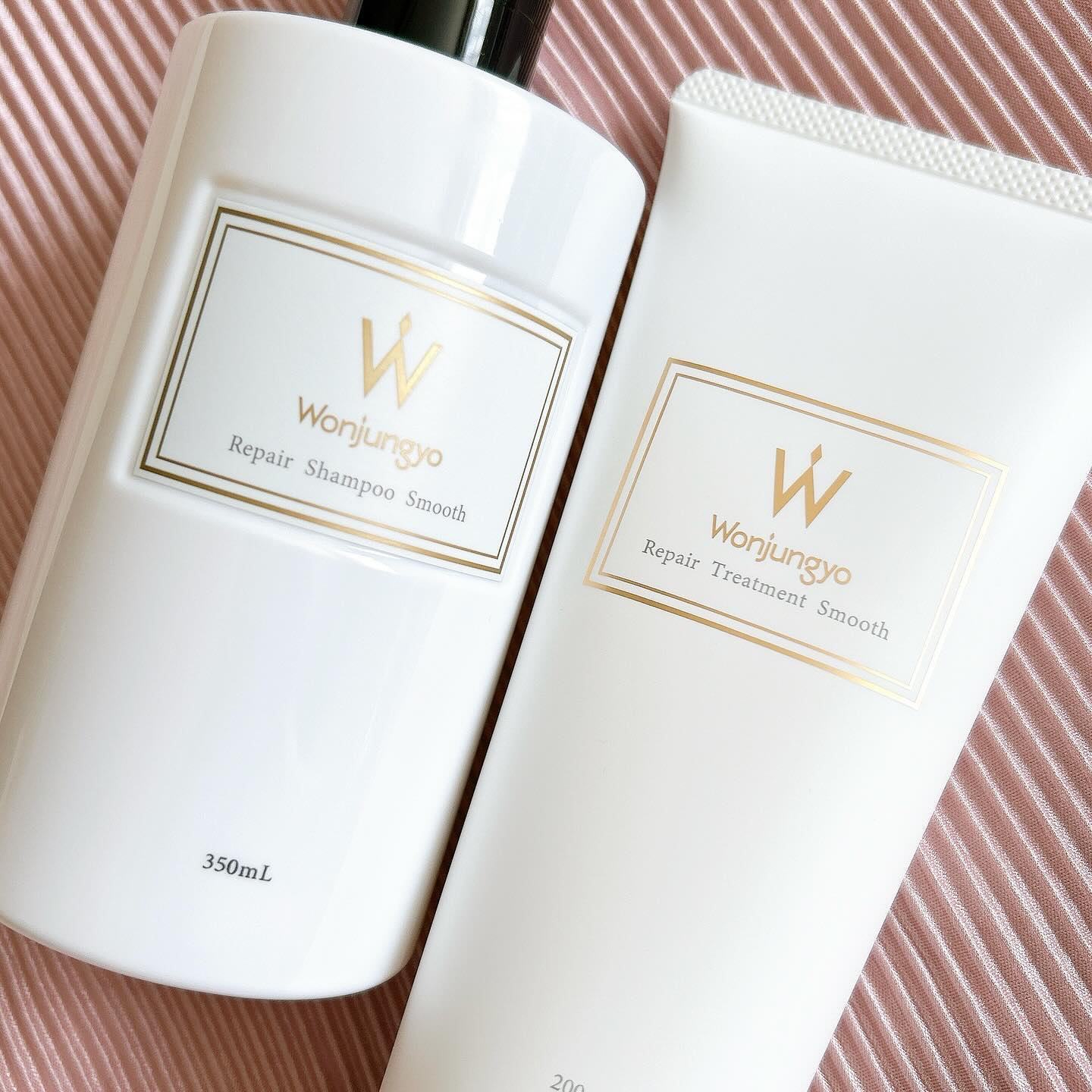 ウォンジョンヨ リペアシャンプー スムース／リペアトリートメント スムース リペアシャンプー スムース/Wonjungyo/市販シャンプーを使ったクチコミ（2枚目）