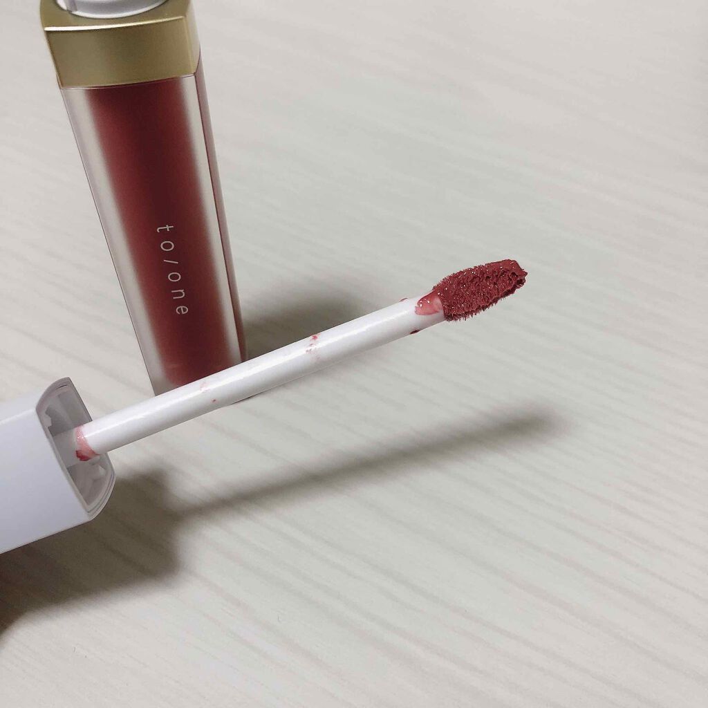 トーン ペタル エッセンス カラー バター/to/one/リップグロスを使ったクチコミ(3枚目)