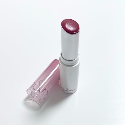 グラスティングメルティングバーム/rom&nd/リップバームを使ったクチコミ(3枚目)