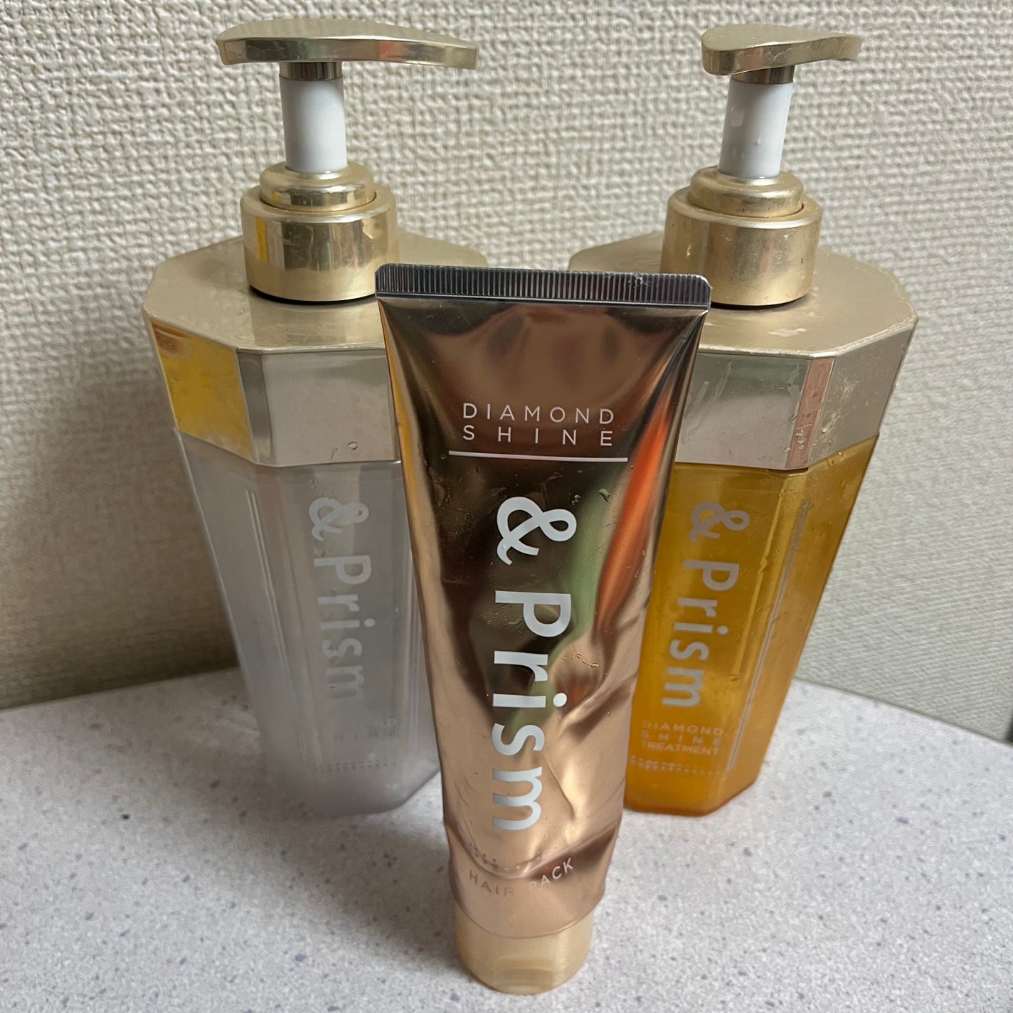 DIAMOND SHINE シャンプー/ヘアトリートメント/&Prism/市販シャンプーを使ったクチコミ(1枚目)