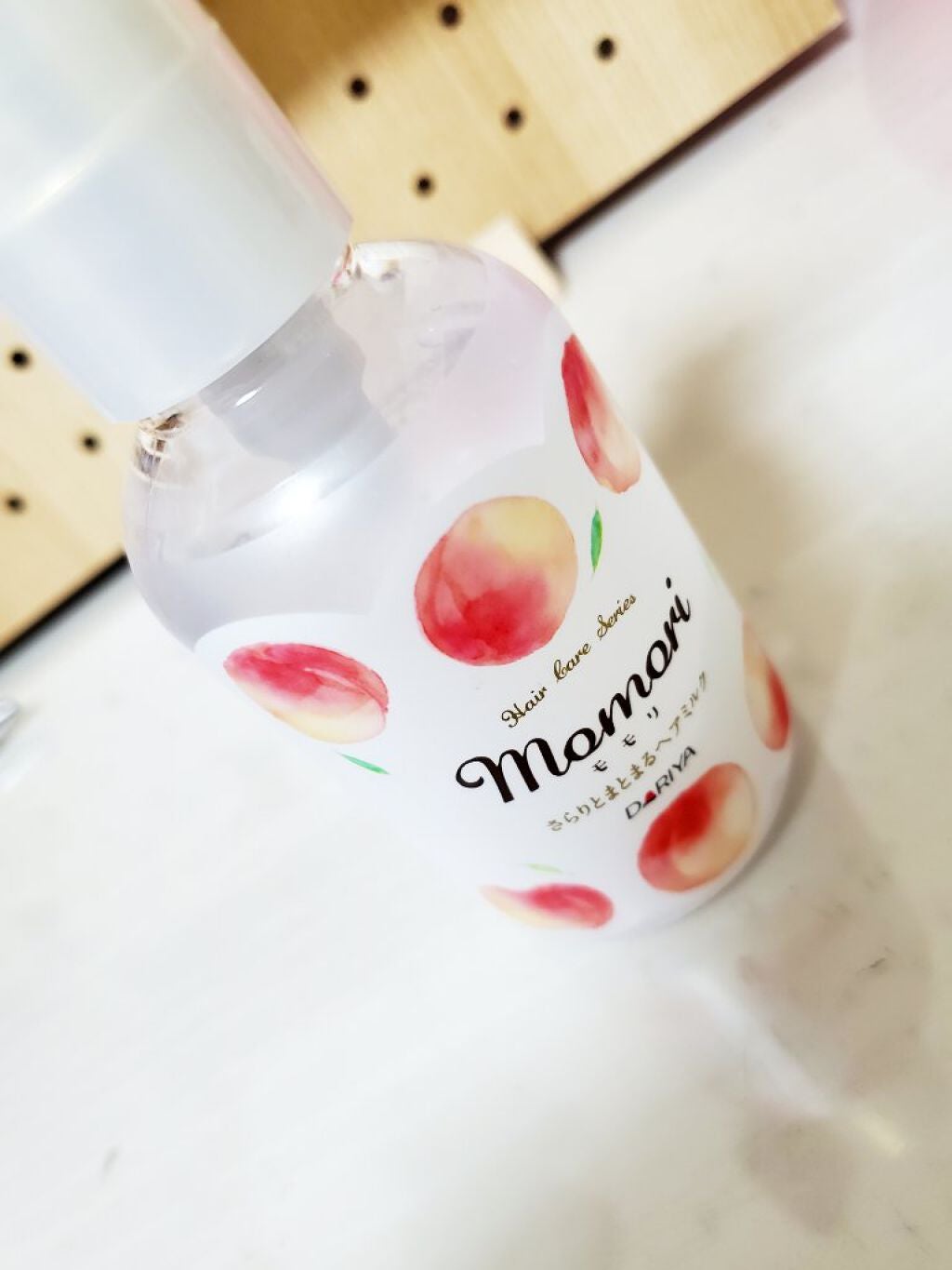 さらりとまとまるヘアミルク/モモリ/ヘアミルクを使ったクチコミ(1枚目)