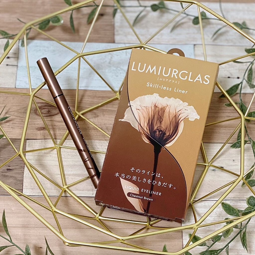 スキルレスライナー/LUMIURGLAS/リキッドアイライナーを使ったクチコミ（1枚目）