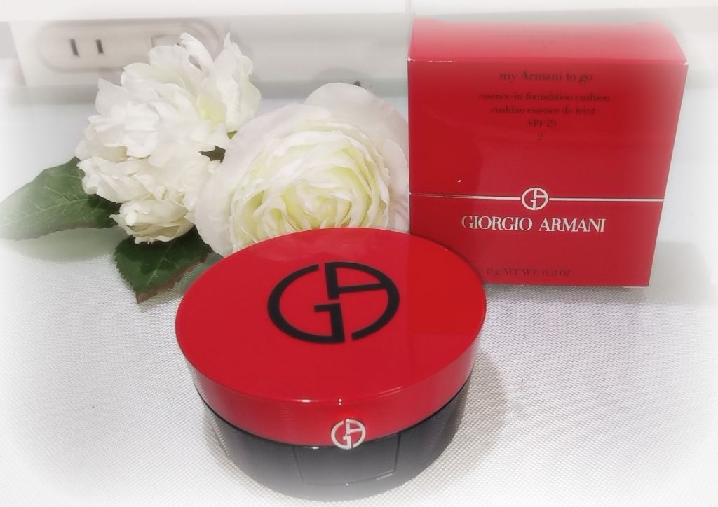 マイ アルマーニ トゥ ゴー クッション/ジョルジオ アルマーニ ビューティ/クッションファンデーションを使ったクチコミ（1枚目）