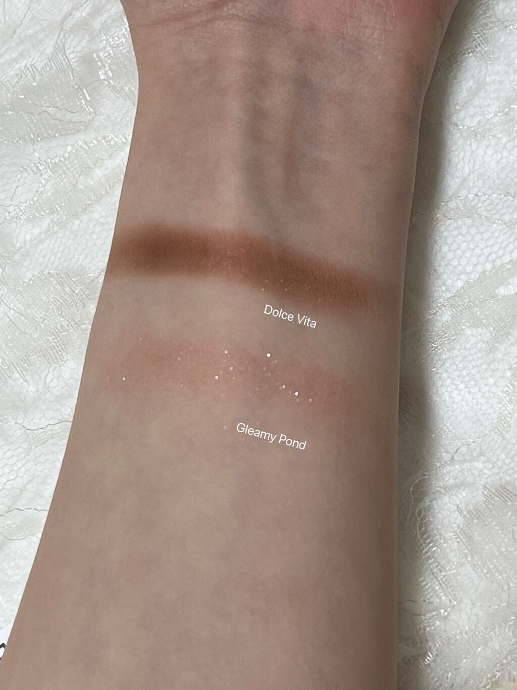 アディクション ザ アイシャドウ パール 007P Dolce Vita/ADDICTION/単色アイシャドウを使ったクチコミ（2枚目）