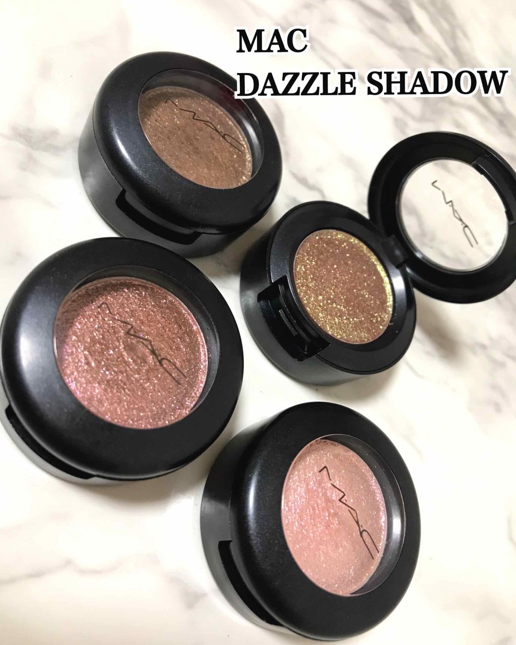 ダズルシャドウ/M・A・C/単色アイシャドウを使ったクチコミ(1枚目)