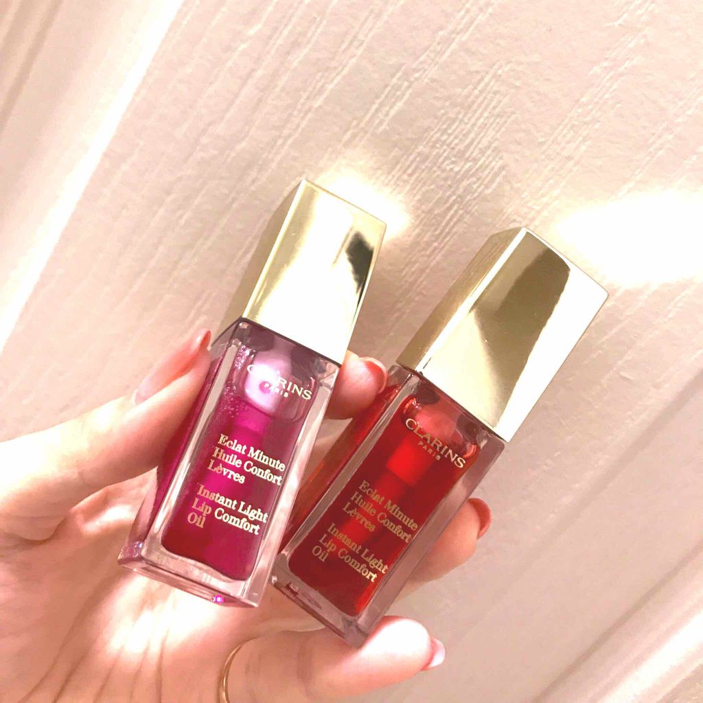 コンフォート リップオイル /CLARINS/リップグロスを使ったクチコミ(1枚目)