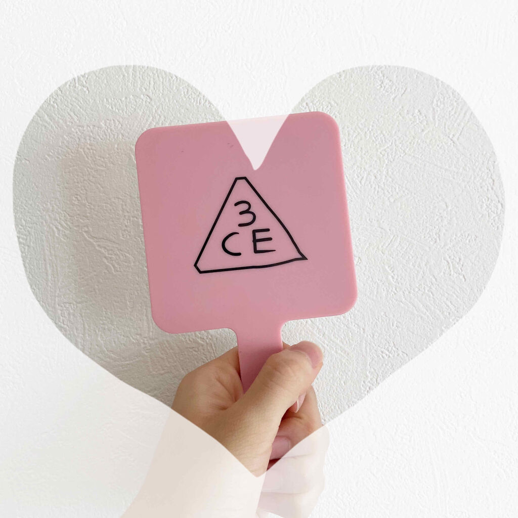 3CE スクエア ミニ ハンドミラー/3CE/その他化粧小物を使ったクチコミ（1枚目）