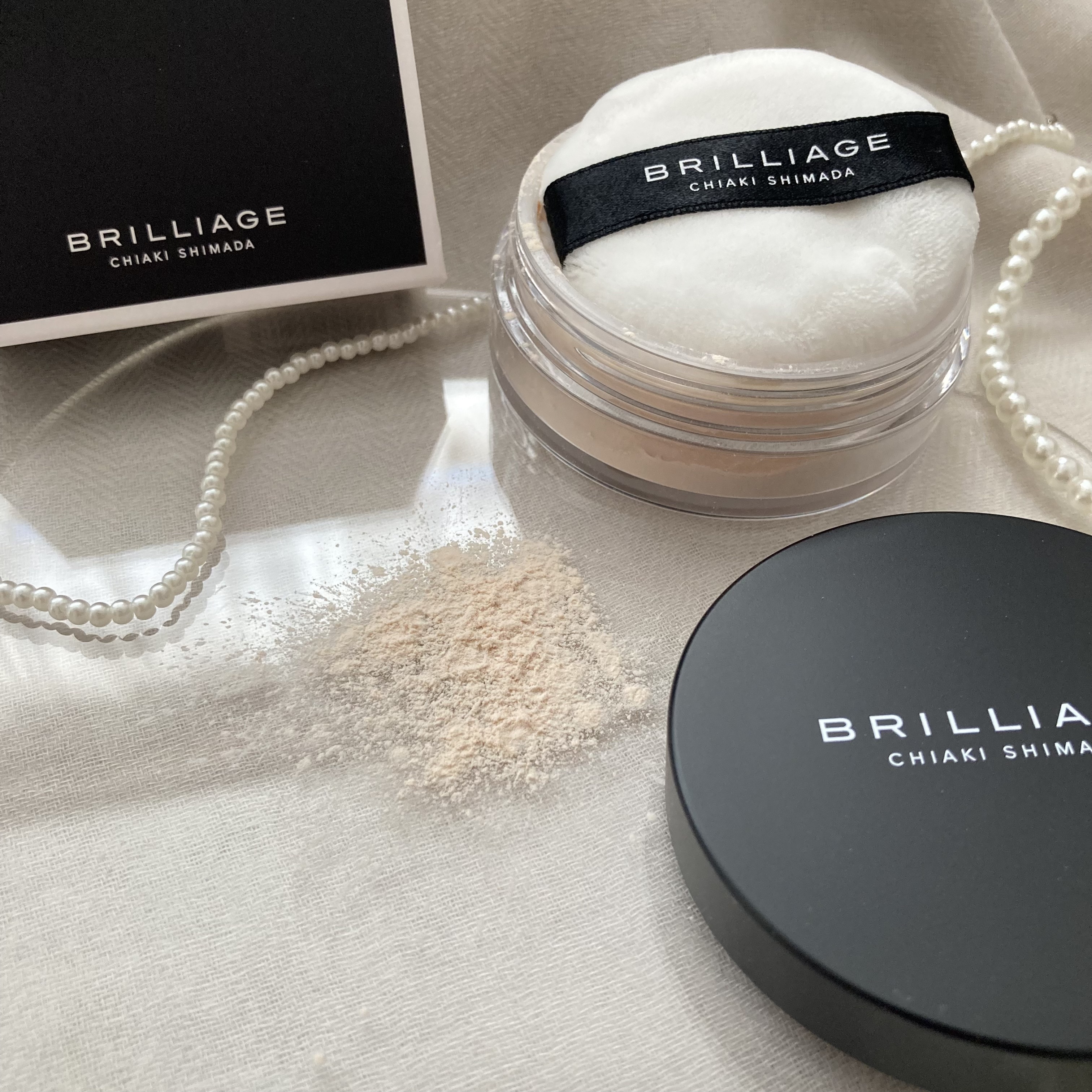 エクセレント ルミナス グロウパウダー /ブリリアージュ/ルースパウダーを使ったクチコミ（3枚目）