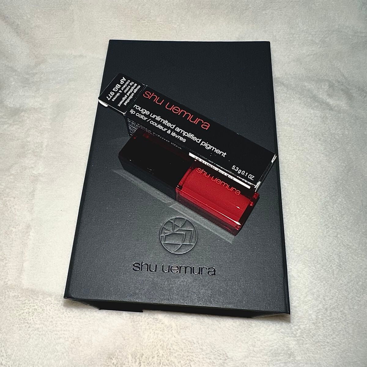 ルージュ アンリミテッド アンプリファイド ピグメント/shu uemura/口紅を使ったクチコミ(1枚目)