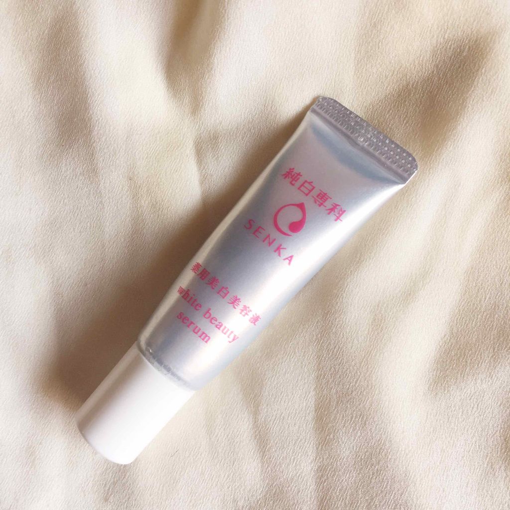 純白専科 すっぴん白雪美容液 専科 薬用美白クリーム Senka 専科 の効果に関する口コミ ドラッグストアに買い物に行った際 レジでサ By えりぶー 乾燥肌 代前半 Lips
