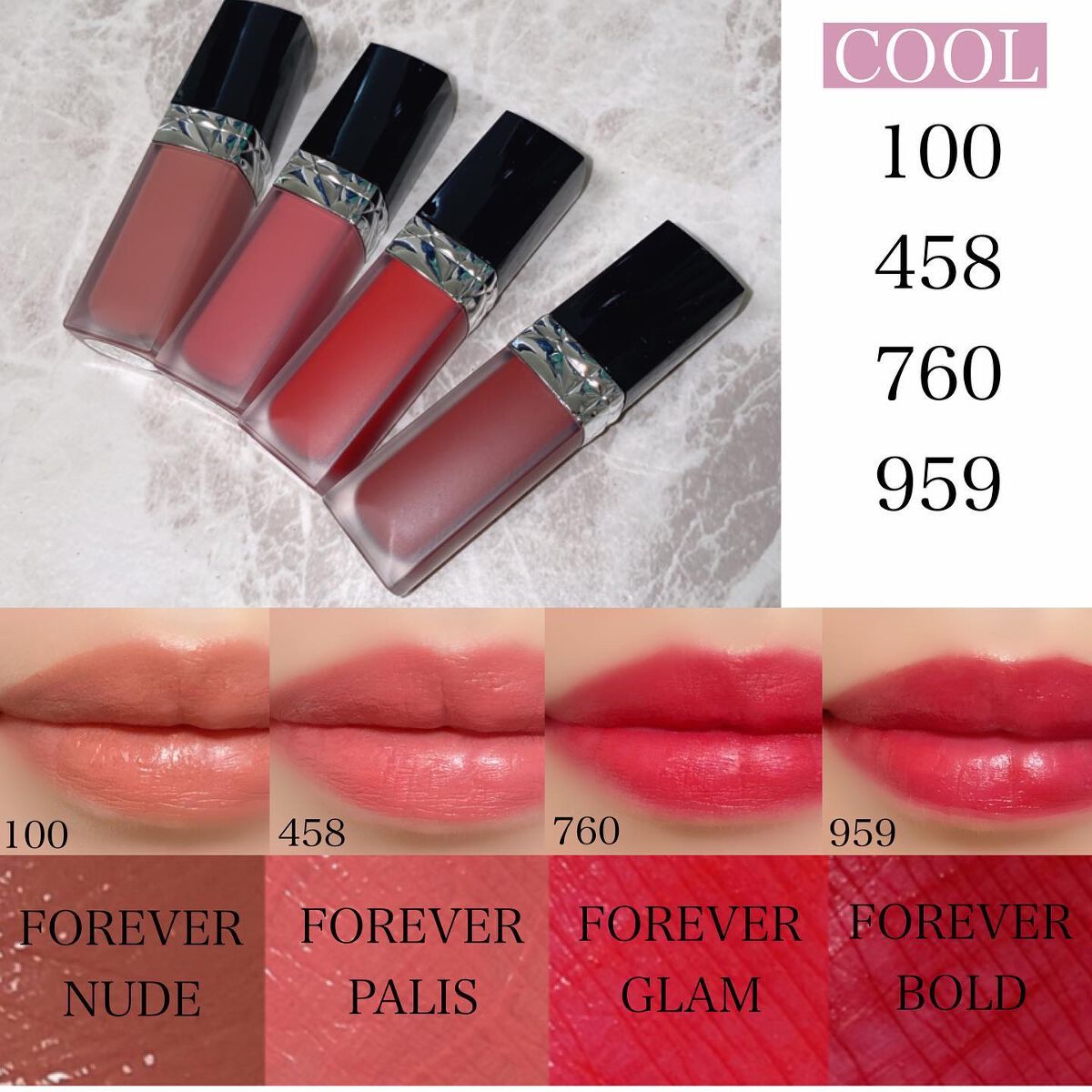 2022年夏新作口紅】ルージュ ディオール フォーエヴァー