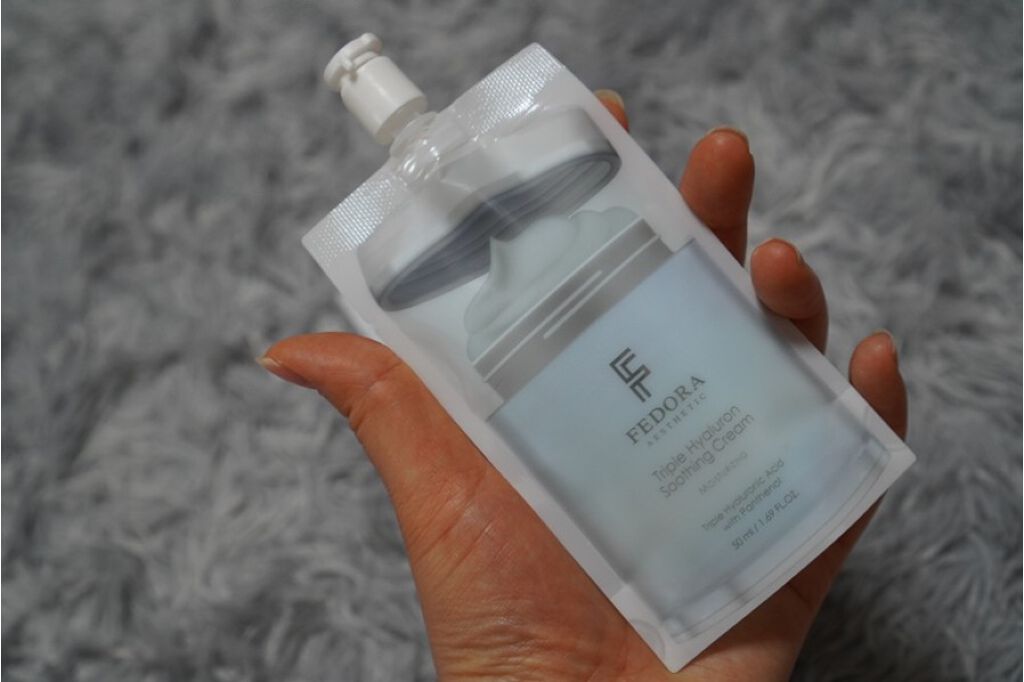 トリプル ヒアルロン シューティング クリーム/FEDORA AESTHETIC/フェイスクリームを使ったクチコミ（3枚目）