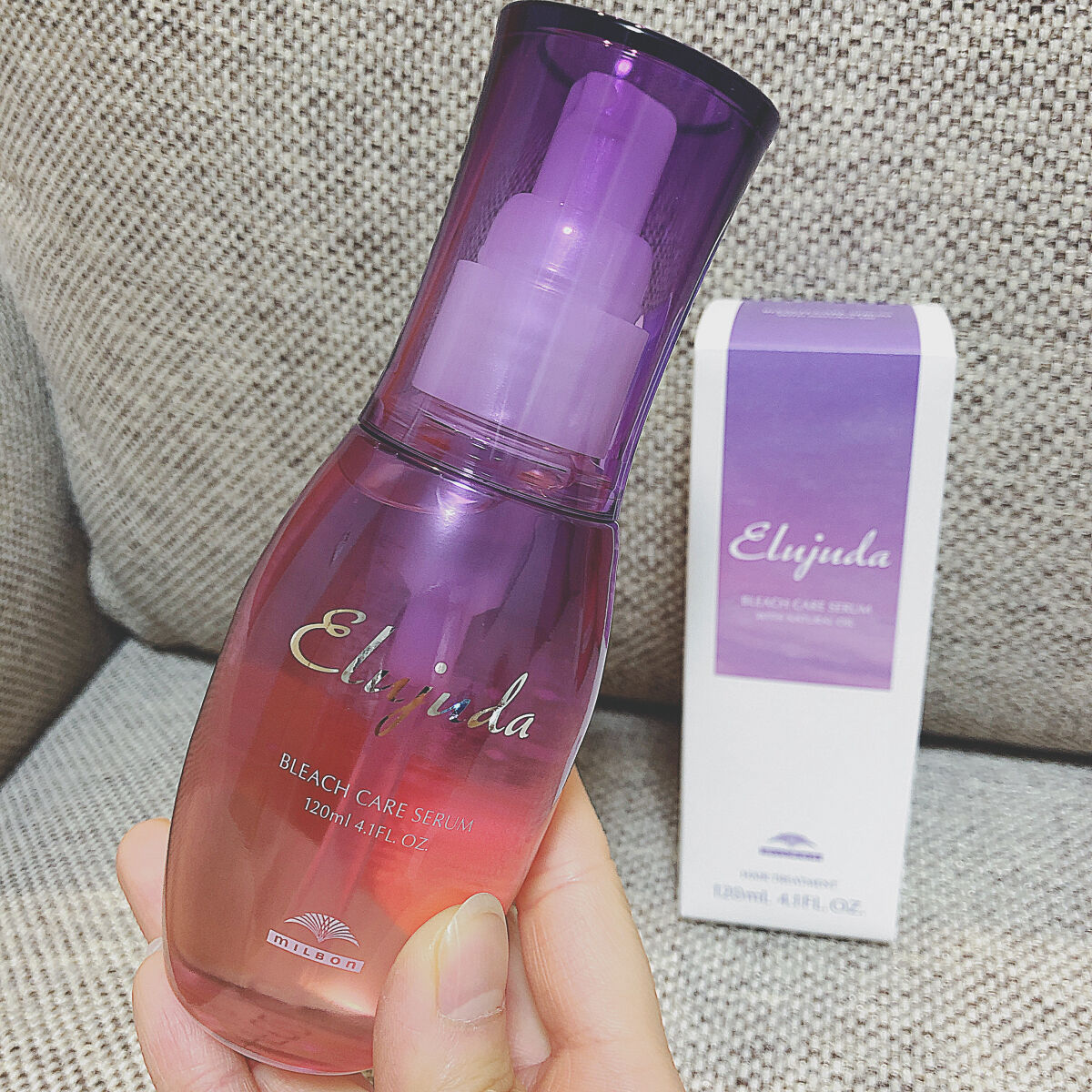 エルジューダ エマルジョン＋/エルジューダ/ヘアミルクを使ったクチコミ（2枚目）