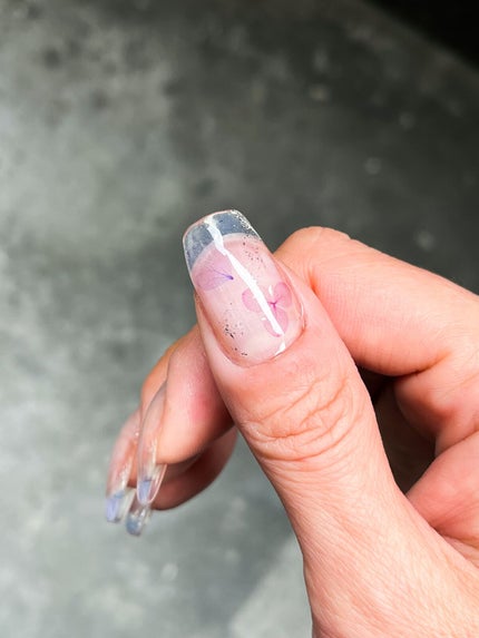 ポリジェル/AQUA NAIL/ジェルネイルを使ったクチコミ(6枚目)