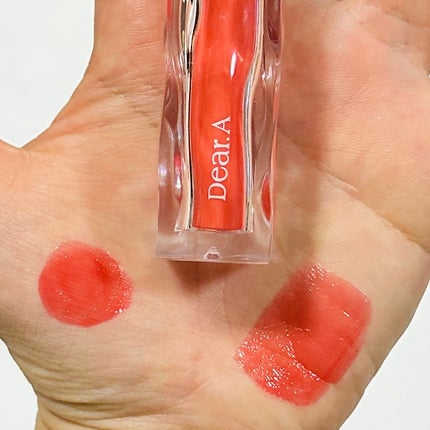 ハイドロデュイティント 02.アプリコットサイダー/Dear.A/リップティントを使ったクチコミ(2枚目)