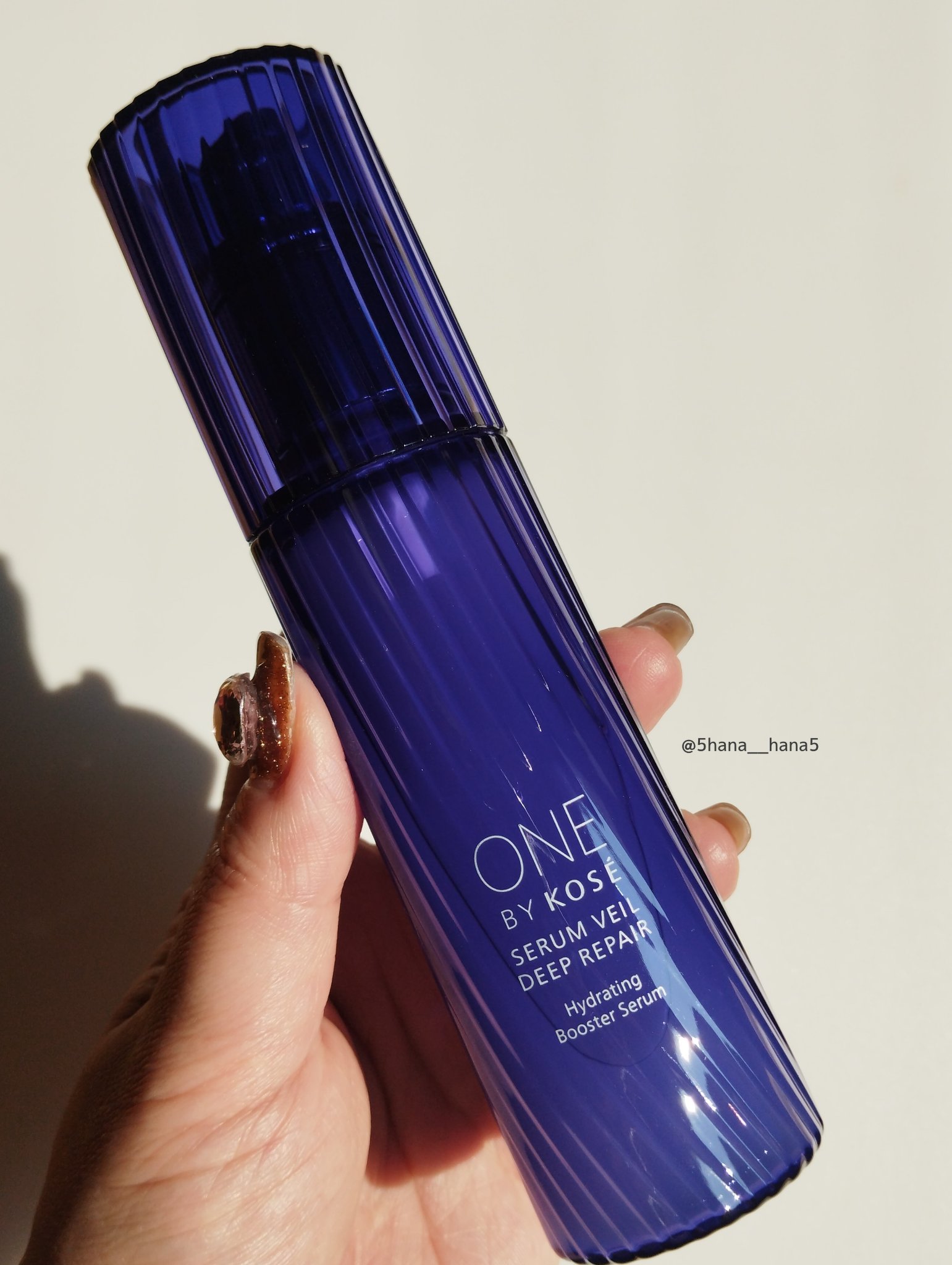 #PR #ワンバイコーセー

商品名：ONE BY KOSÉ　セラムヴェール ディープリペア［医薬部外品］
販売名：OBK　薬用導入美容液
60ml　￥5,500（税込）

.........................

乾燥肌で、キ