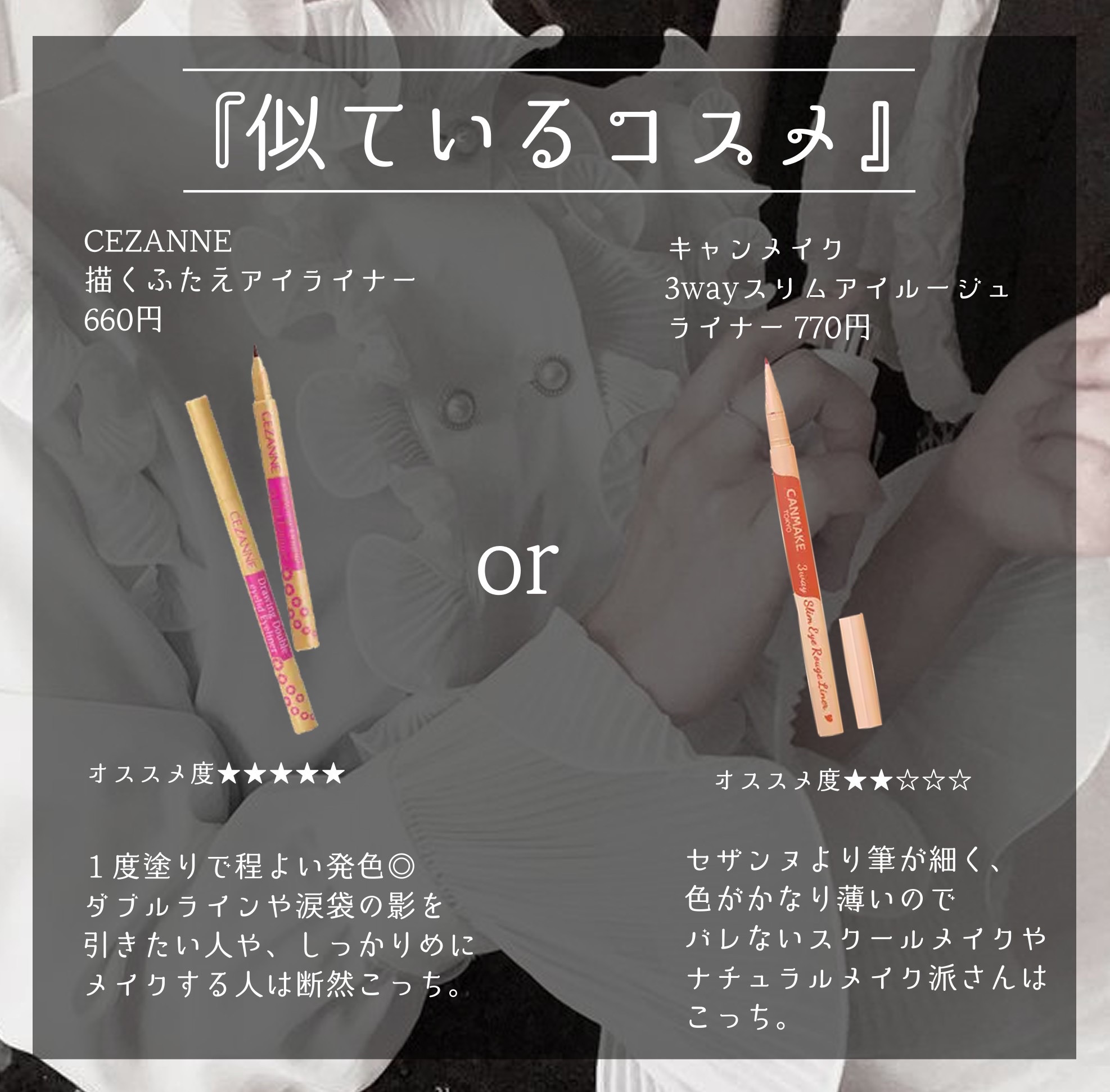 グリッター イルミネーションライナー R/CipiCipi/リキッドアイライナーを使ったクチコミ（3枚目）