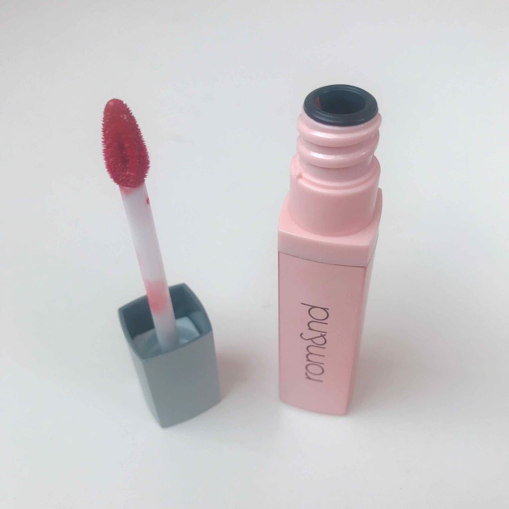 ジューシーラスティングティント/rom&nd/リップティントを使ったクチコミ（2枚目）