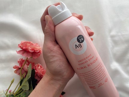 パウダースプレー(フローラルブーケ)/エージーデオ24/デオドラント・制汗剤を使ったクチコミ(3枚目)