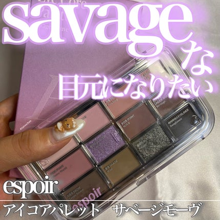 アイコアパレット/espoir/アイシャドウパレットを使ったクチコミ(1枚目)