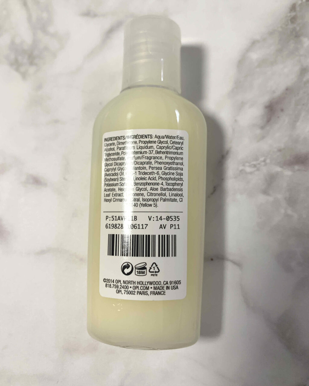 アボジュース ハンド＆ボディ ローション スィート レモン セージ/O・P・I/ハンドクリームを使ったクチコミ（2枚目）