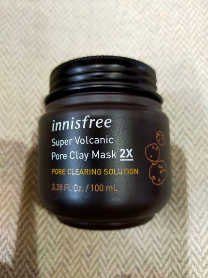 スーパーヴォルカニック ポア クレイマスク/innisfree/洗い流すパック・マスクを使ったクチコミ(1枚目)