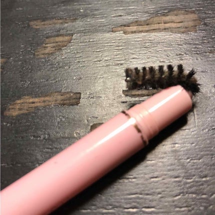 だ円芯 アルミ アイブローペンシル/DAISO/アイブロウペンシルを使ったクチコミ(2枚目)