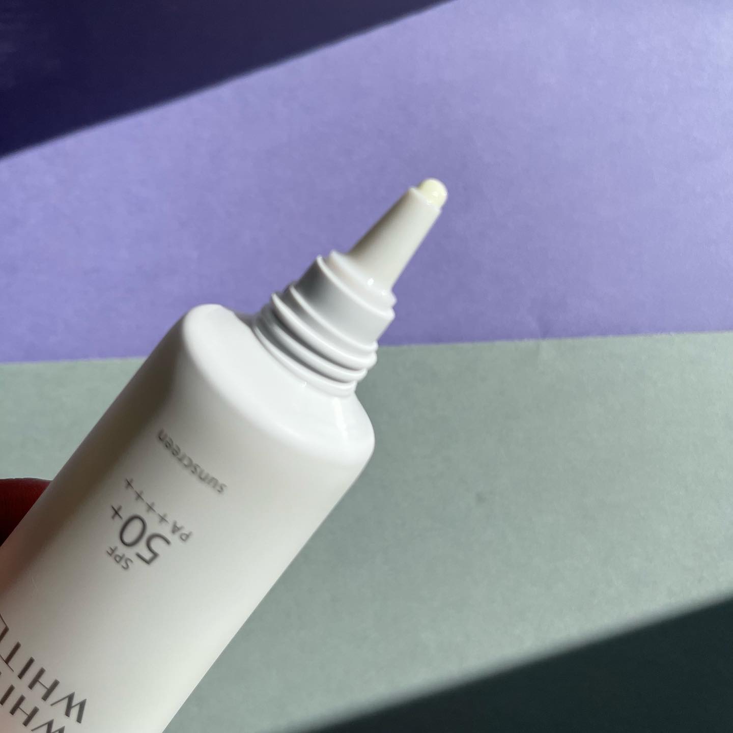 美白 日焼け止めクリーム/WHITH WHITE/日焼け止めクリームを使ったクチコミ（2枚目）